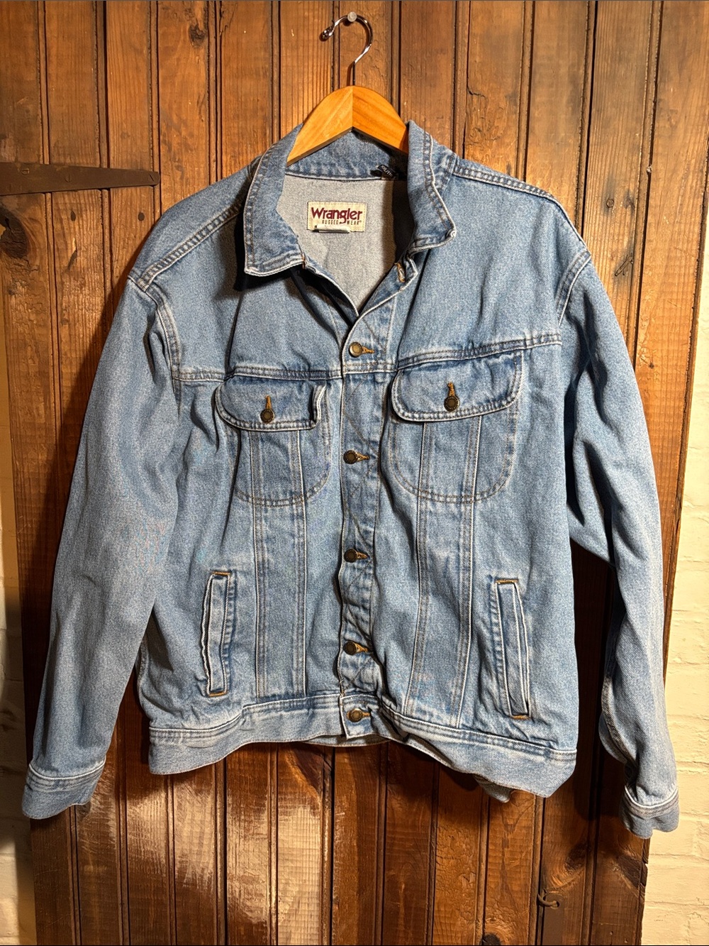 Wrangler Light Blue Denim Trucker Jacket